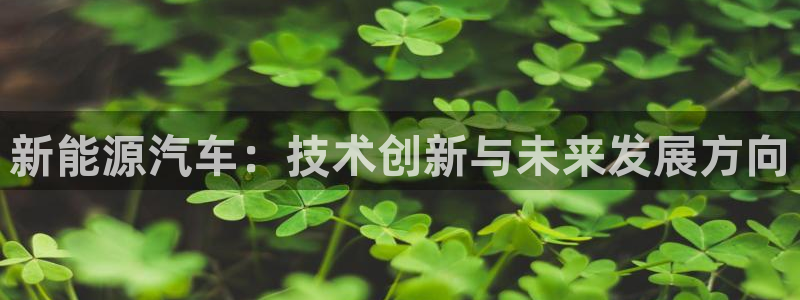 门徒娱乐注册问一问：新能源汽车：技术创新