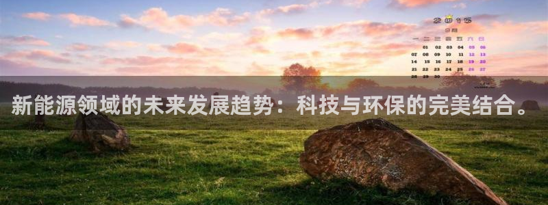 门徒娱乐足球：新能源领域的未来发展趋势：
